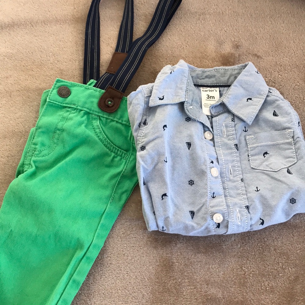 Boys 3 piece outfit